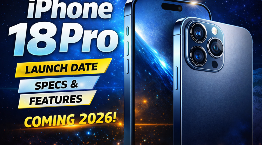 iPhone 18 Pro launch date, specs and features 2026 with triple camera design and full display concept