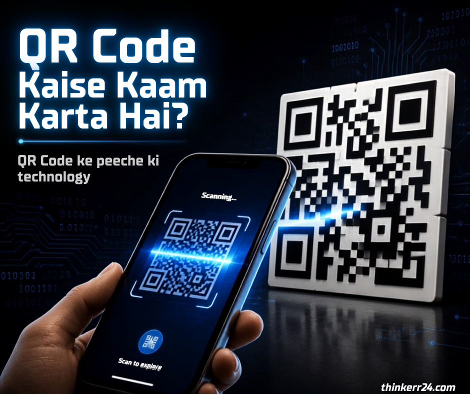 QR Code Kaise Kaam Karta Hai ? QR Code Kya Hai Aur Kaise Banta Hai ?